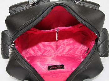7A Discount Chanel Cambon Multipocket Bag 25173 Black